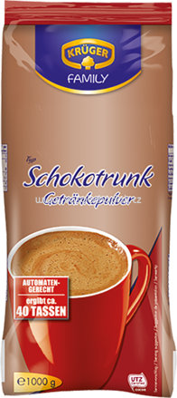 Krüger Getränkpulver Schokotrunk, 1 kg