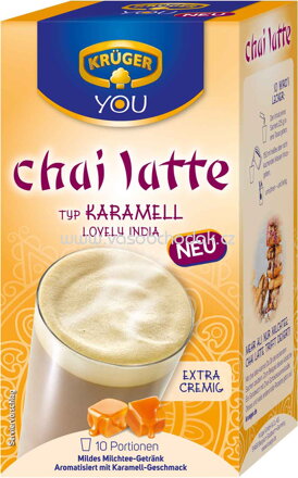 Krüger You Chai Latte Typ Karamell Lovely India, 10 St, 250g