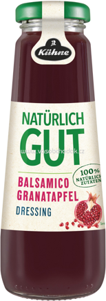 Kühne Natürlich Gut Balsamico Granatapfel Dressing, 250 ml