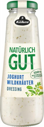Kühne Natürlich Gut Joghurt Wildkräuter Dressing, 250 ml