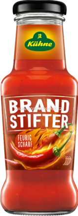Kühne Brandstifter Sauce Feurig Scharf, 250 ml