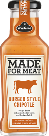 Kühne Made For Meat Burger Chipotle Style, 235 ml