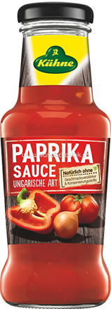 Kühne Paprika Sauce Ungarische Art, 250 ml