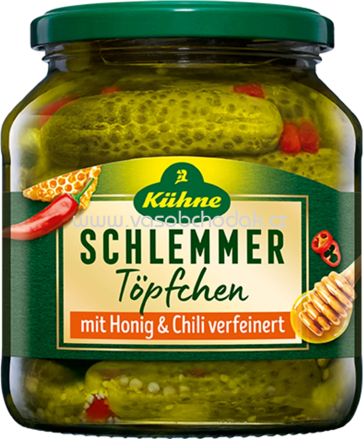 Kühne Schlemmer Töpfchen mit Honig & Chili verfeinert, 580 ml