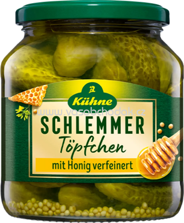 Kühne Schlemmer Töpfchen mit Honig verfeinert, 580 ml