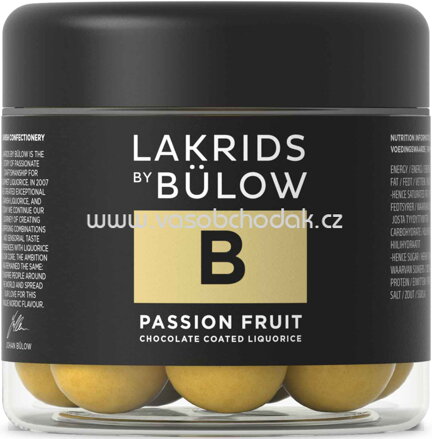 Lakrids by Bülow B Passion Fruit, 115g
