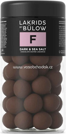 Lakrids by Bülow F Dark & Sea Salt, 270g
