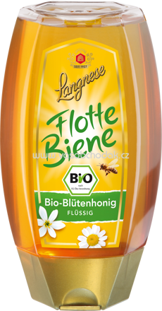 Langnese Flotte Biene Bio Blütenhonig, 250g
