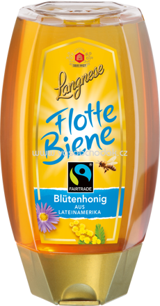 Langnese Flotte Biene Fairtrade Blütenhonig, 250g