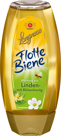 Langnese Flotte Biene Linden- mit Blütenhonig, 500g