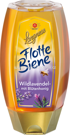 Langnese Flotte Biene Wildlavendel mit Blütenhonig, 250g