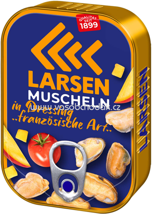 Larsen Muscheln in Dressing frnazösischer Art, 110g