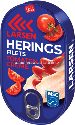 Larsen Heringsfilets Tomaten Creme, 200g