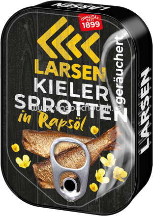 Larsen Kieler Sprotten in Rapsöl, 110g