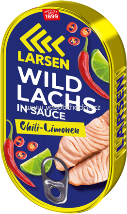 Larsen Wildlachs in Sauce Chili-Limone, 200g