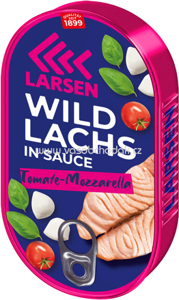Larsen Wildlachs in Sauce Tomate-Mozzarella, 200g
