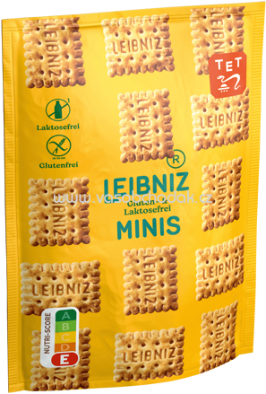 Leibniz Minis gluten- und laktosefrei, 100g