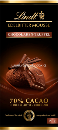 Lindt Edelbitter Mousse Chocoladen Trüffel, 150g
