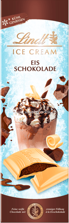 Lindt Eisschokolade Weiße Schokolade Tafel, 100g