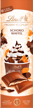 Lindt Frozen Yoghurt Schoko Waffel, 100g