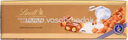 Lindt Alpenvollmilch Nuss, 300g