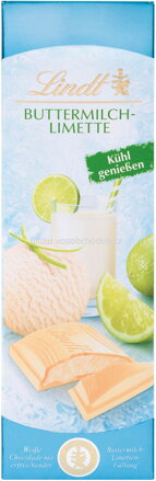 Lindt Buttermilch-Limette Weiße Schokolade, 100g