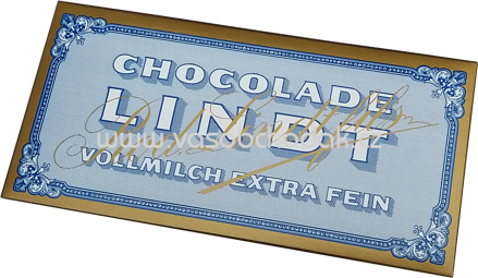 Lindt Chocolade Vollmilch Extra Fein - retro, 100g