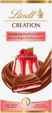 Lindt Creation Himbeer Panna Cotta Tafel, 150g