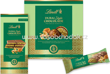 Lindt Dubai Style Chocolade Set, 275g