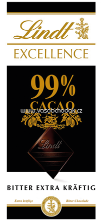 Lindt Excellence 99%, 50g