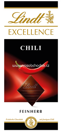 Lindt Excellence Chili, 100g