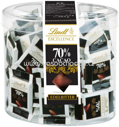 Lindt Excellence Mini 70% 70 St, 385g