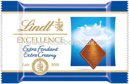 Lindt Excellence Mini Täfelchen Extra cremig, 200 St, 1,1 kg