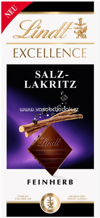 Lindt Excellence Salz-Lakritz, 100g