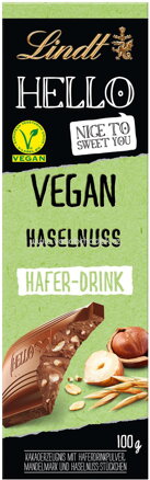 Lindt Hello Vegan Haselnuss, 100g