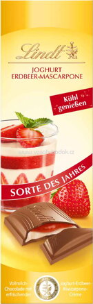 Lindt Joghurt Erdbeer-Mascarpone, 100g