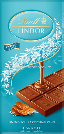 Lindt Lindor Caramel & Salz, 100g