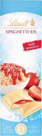 Lindt Spaghetti-Eis Weiße Schokolade Tafel, 100g