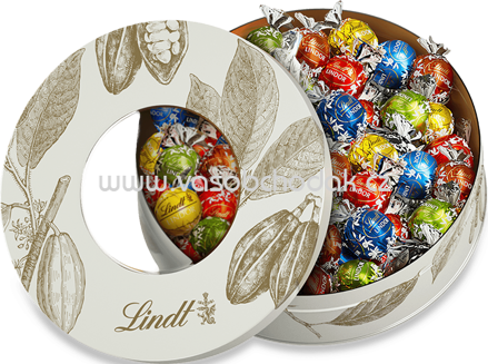 Lindt Pick & Mix Cacao Metalldose weiß, 600g