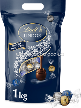 Lindt Lindor Kugeln Dunkle Mischung, Beutel, 1 kg