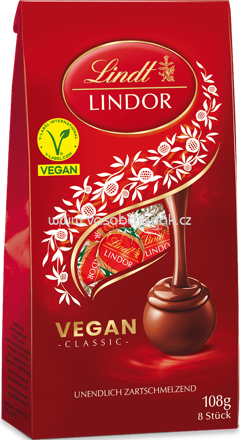 Lindt Lindor Kugel Vegan Classic, 108g