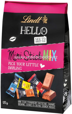 Lindt Hello Mini Stick Mix, 120g