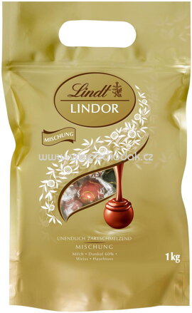 Lindt Lindor Kugel Mischung, Beutel, 1 kg