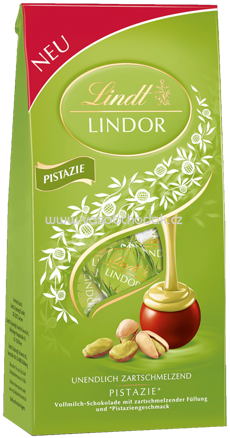 Lindt Lindor Kugel Pistazie, 137g