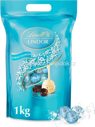 Lindt Lindor Kugel Stracciatella, Beutel, 1 kg