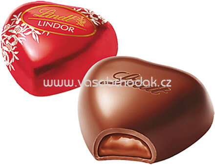 Lindt Lindor Vollmilch Herzen, 200 St, 3 kg