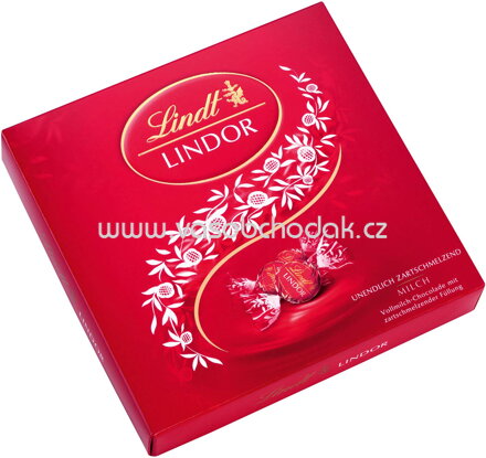 Lindt Lindor Vollmilch Kugeln, 187g