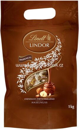 Lindt Lindor Kugeln Haselnuss, Beutel, 1 kg