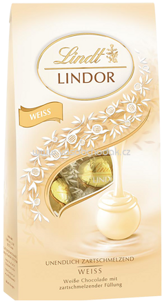 Lindt Lindor Kugel Weiss, 136g