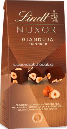 Lindt Nuxor Gianduja Feinherb, 8 St, 103g
